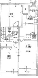 ロワジールの物件間取画像